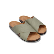 TUPAI Green Vegan Sandals - Ecomarket.com