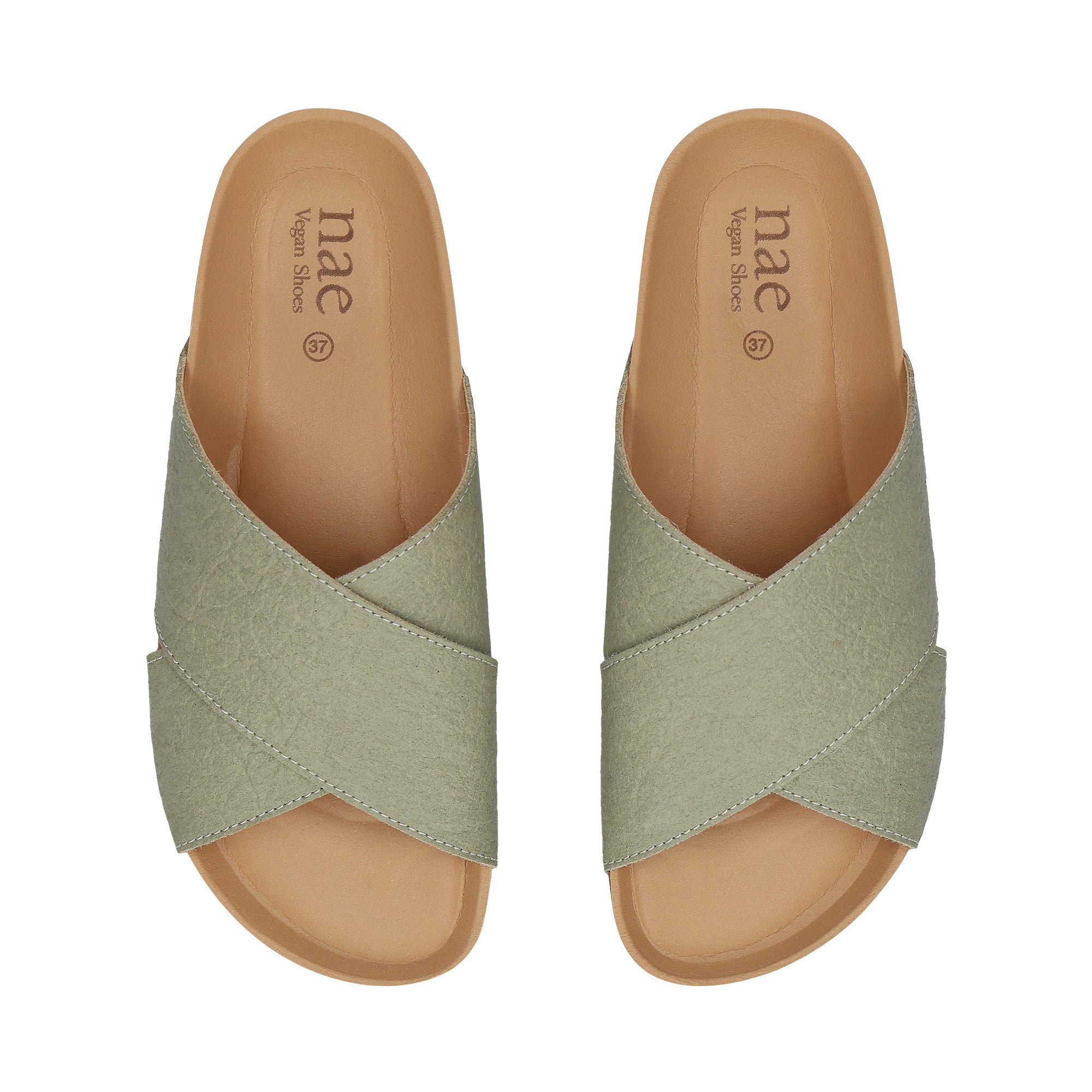 TUPAI Green Vegan Sandals - Ecomarket.com