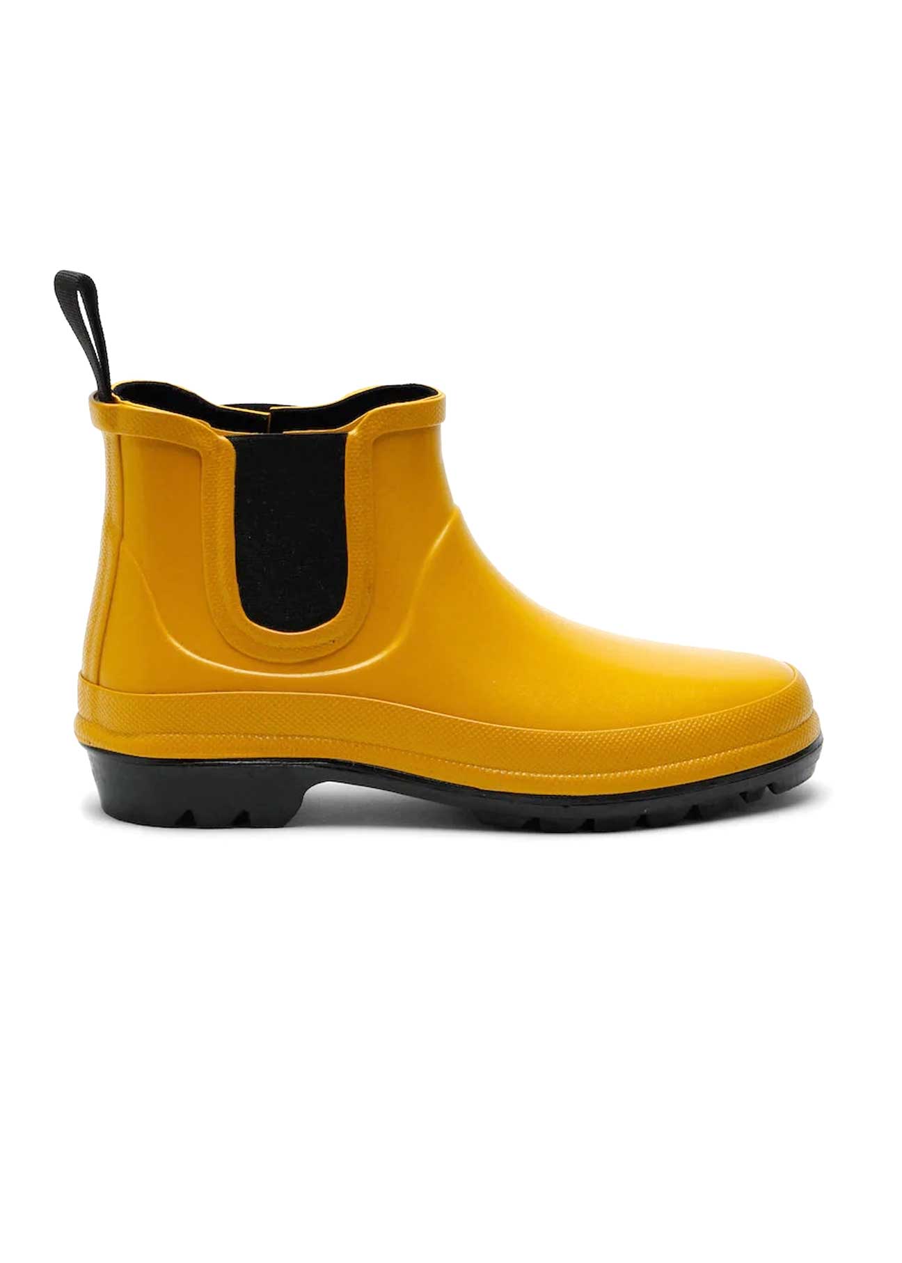 Vickie Natural Rubber Vegan Boots - Curry - Ecomarket.com