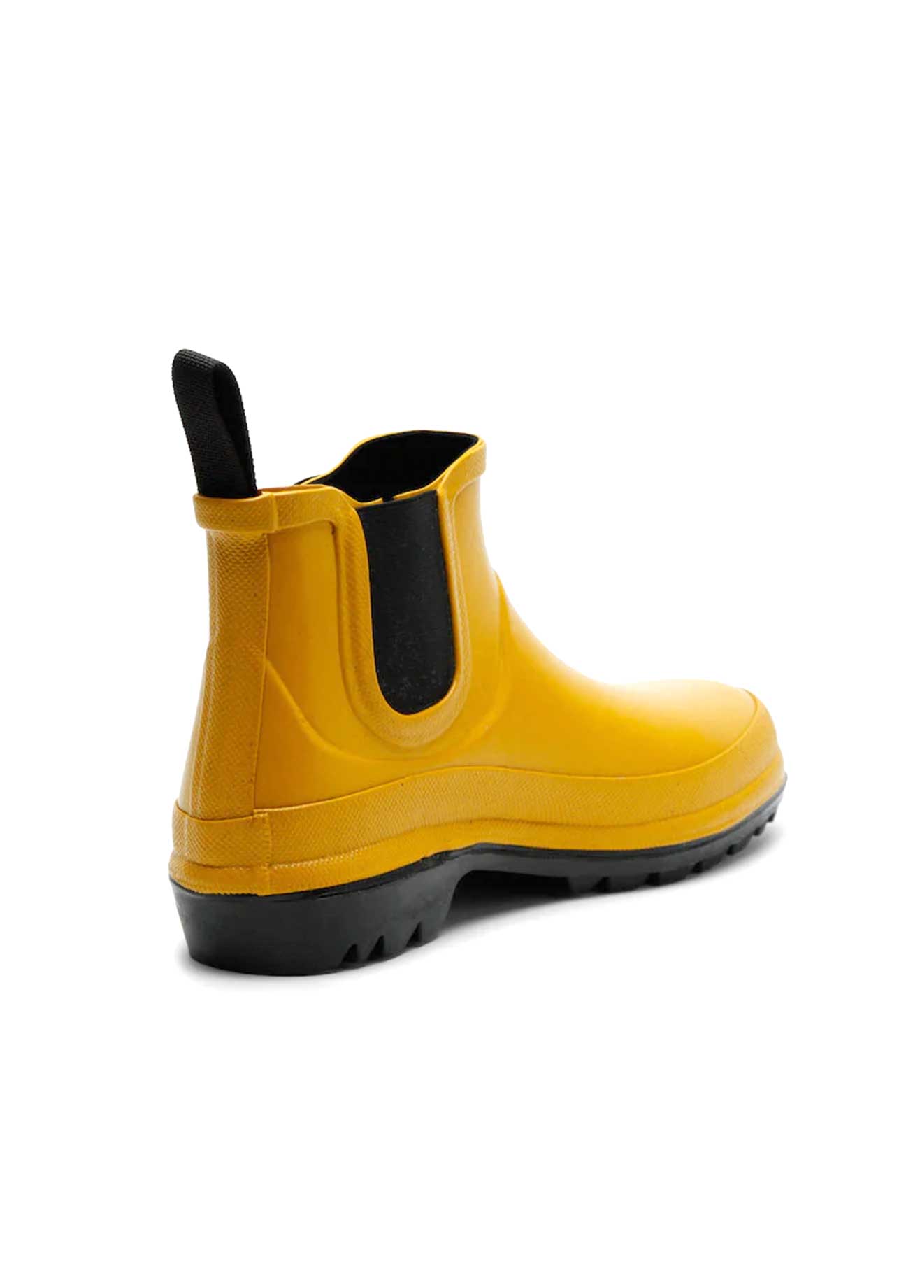 Vickie Natural Rubber Vegan Boots - Curry - Ecomarket.com