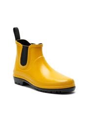 Vickie Natural Rubber Vegan Boots - Curry - Ecomarket.com