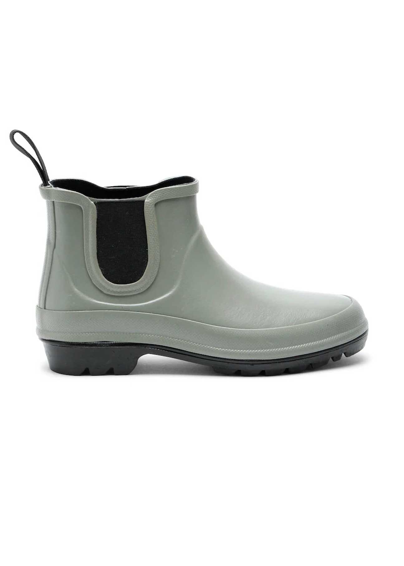 Vickie Natural Rubber Vegan Boots - Grey - Ecomarket.com