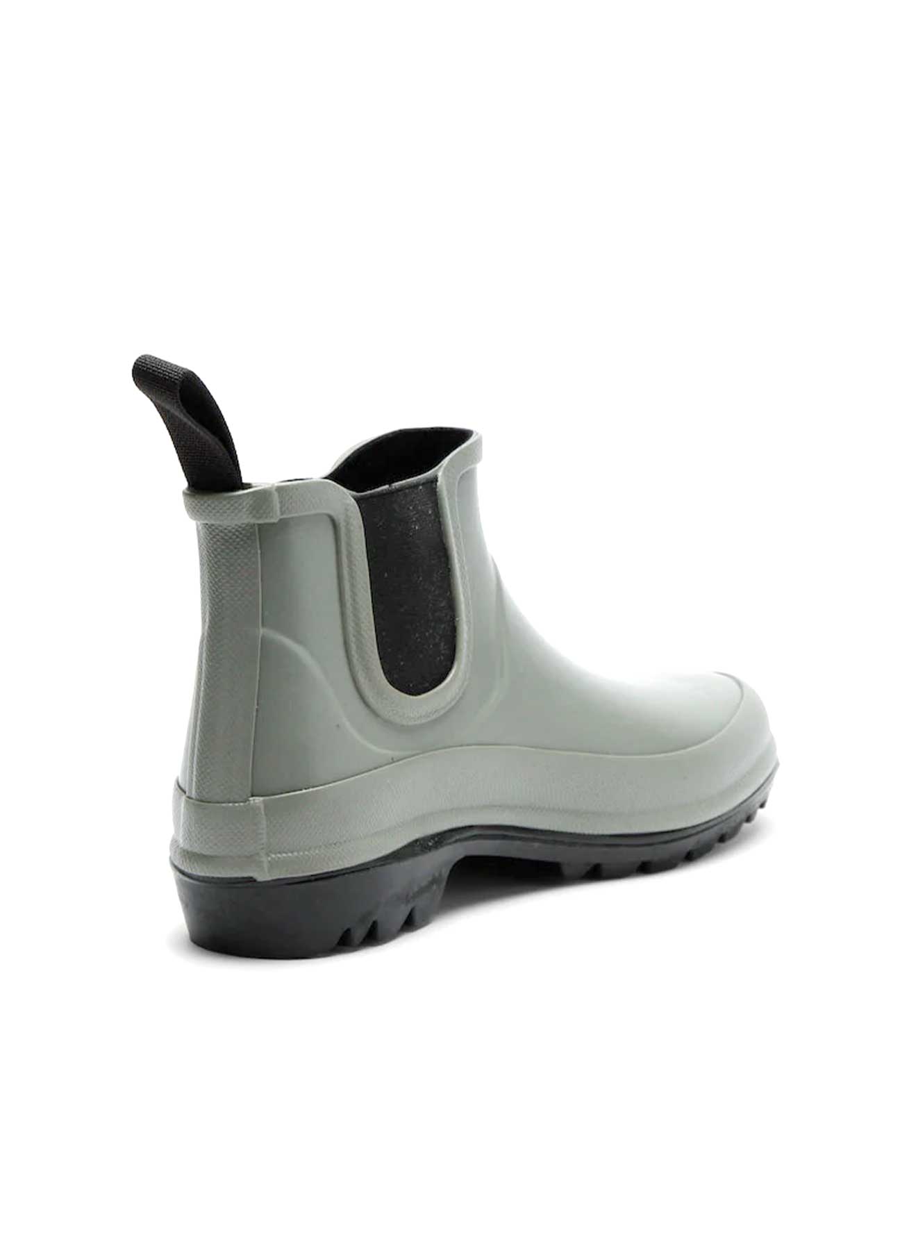 Vickie Natural Rubber Vegan Boots - Grey - Ecomarket.com