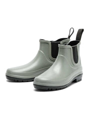 Vickie Natural Rubber Vegan Boots - Grey - Ecomarket.com
