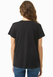 Basic T-Shirt in 100% Organic Cotton in black - Ecomarket.com