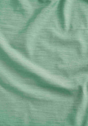 Basic T-Shirt in 100% Organic Cotton in matcha green - Ecomarket.com
