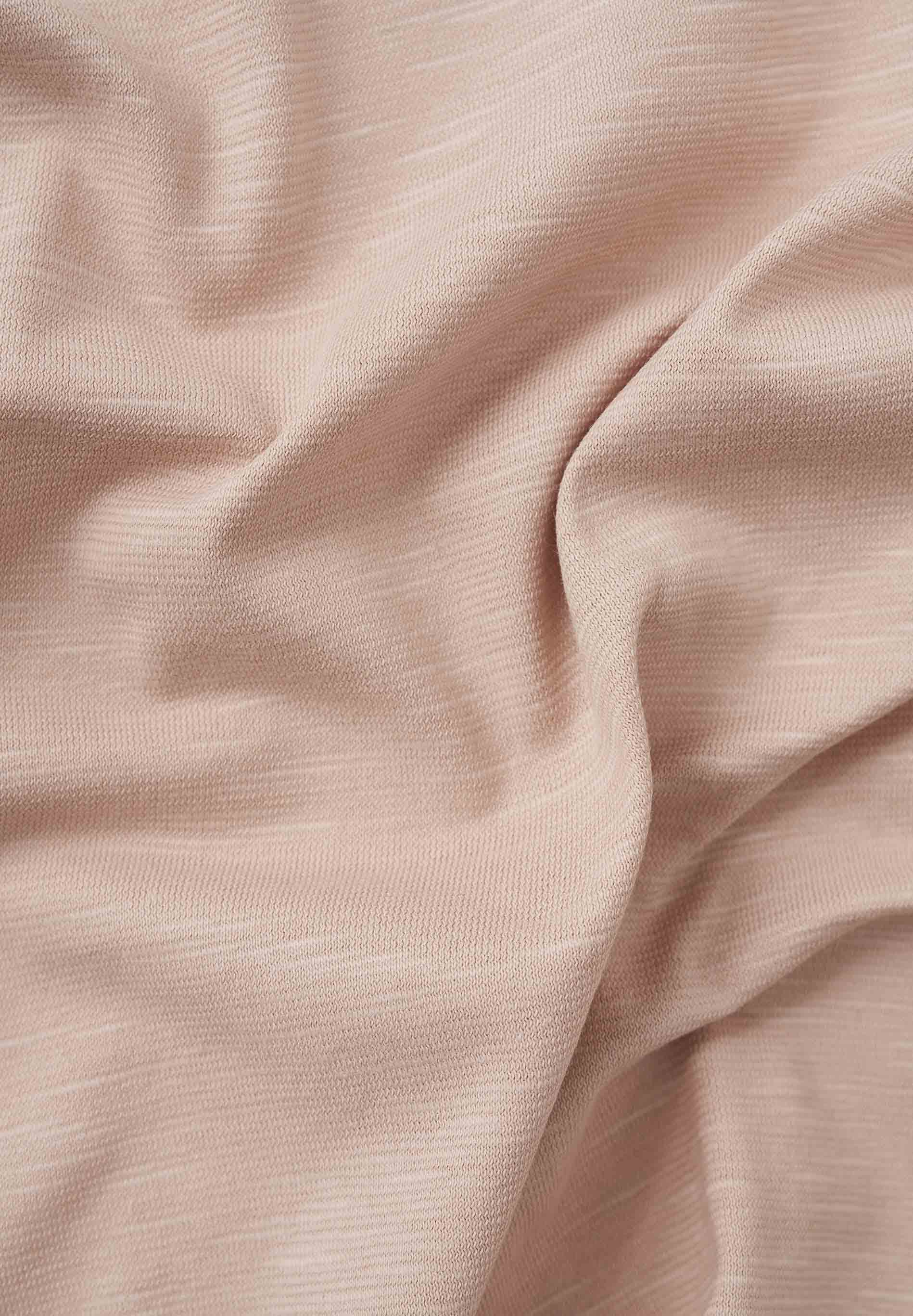 Slub Jersey Dress in 100% Organic Cotton in soft beige - Ecomarket.com