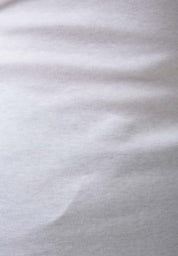 Ribbed Sleeveless Top in Organic Cotton in white (crew neck) - Ecomarket.com