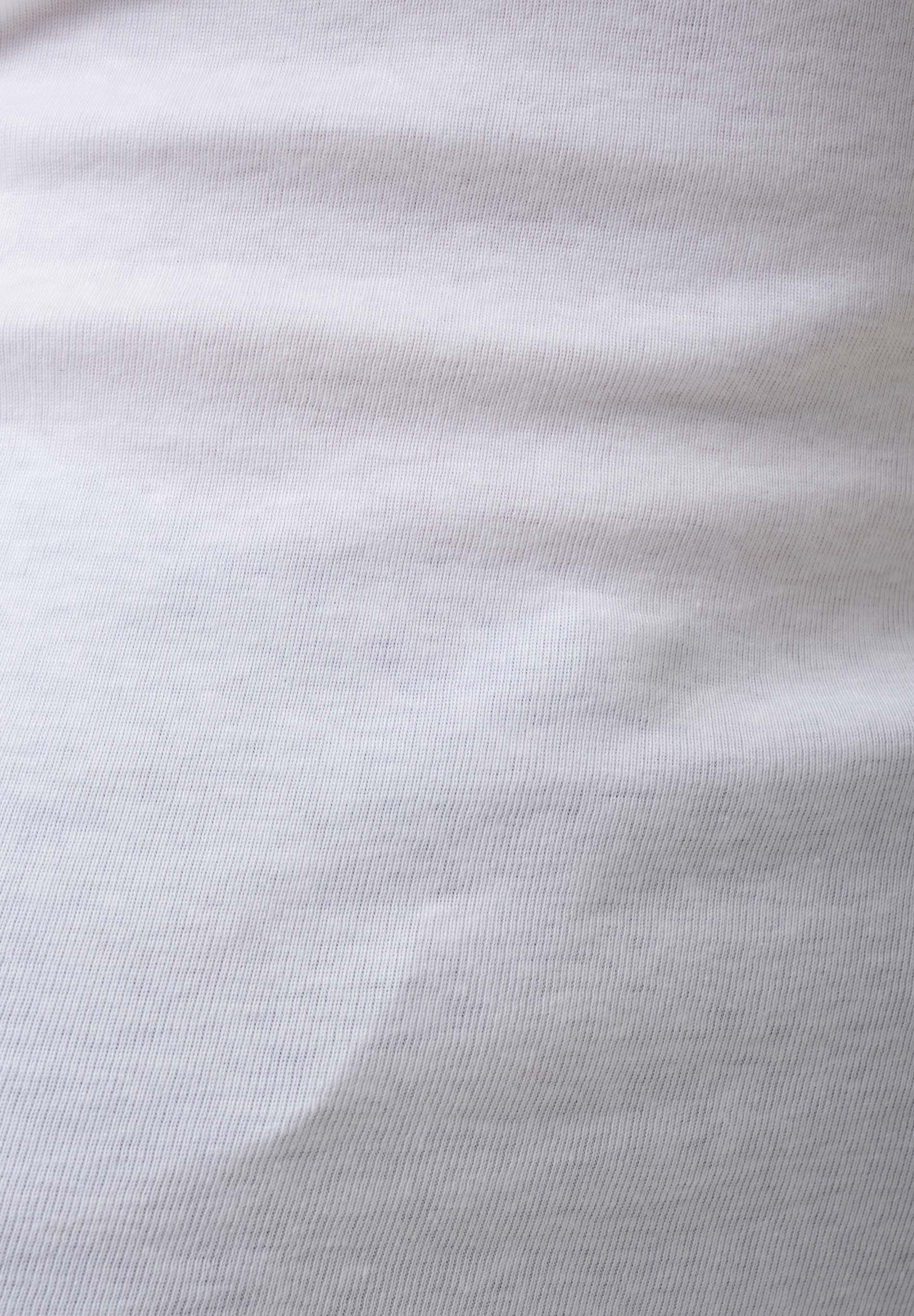 Ribbed Sleeveless Top in Organic Cotton in white (crew neck) - Ecomarket.com
