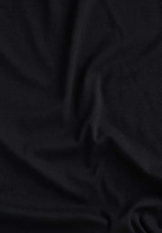 Ribbed Sleeveless Top in Organic Cotton in black (spaghetti strap) - Ecomarket.com
