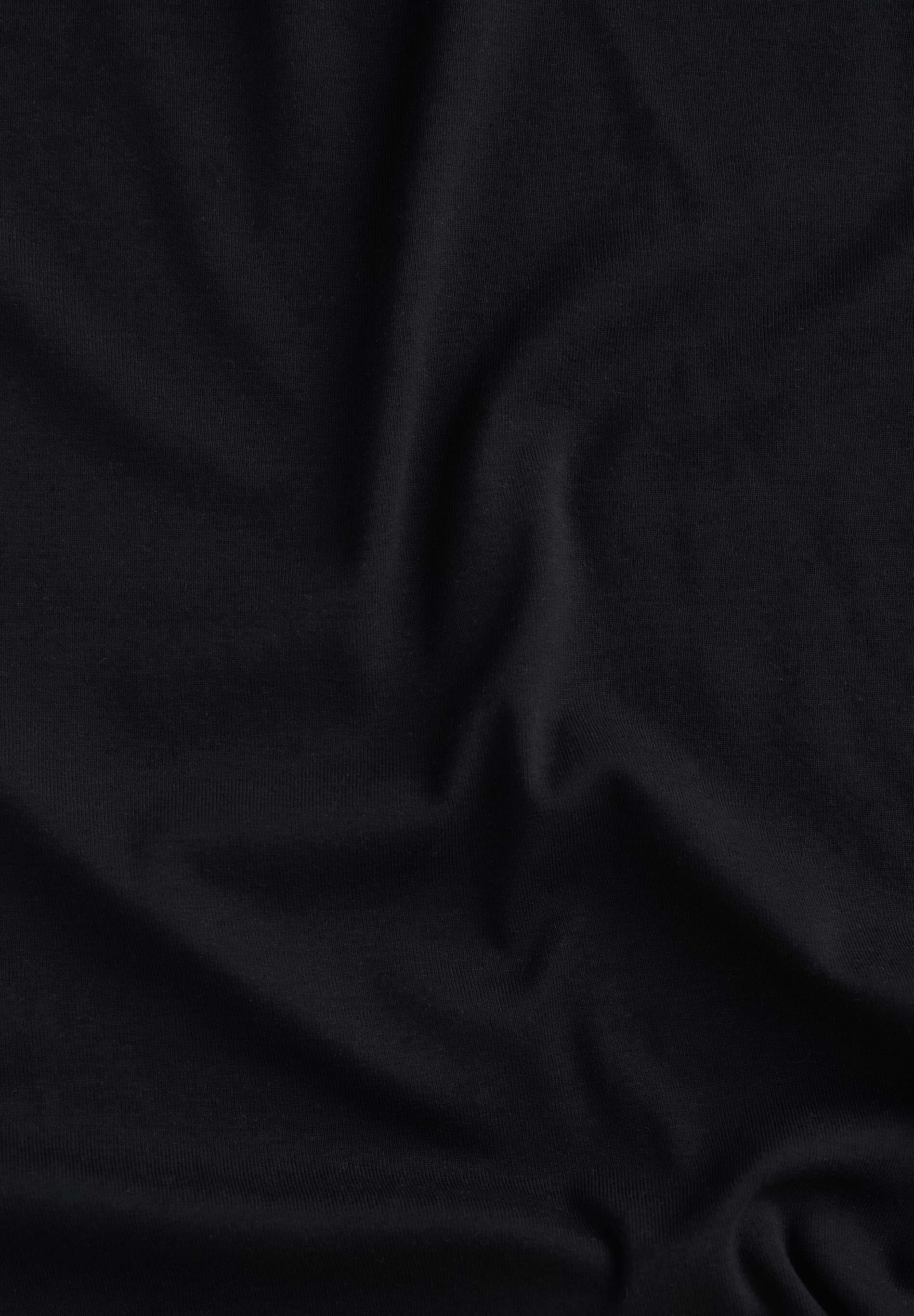 Ribbed Sleeveless Top in Organic Cotton in black (spaghetti strap) - Ecomarket.com