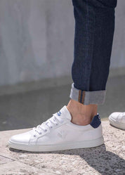 Winton White & Blue Corn Vegan Sneaker - Ecomarket.com