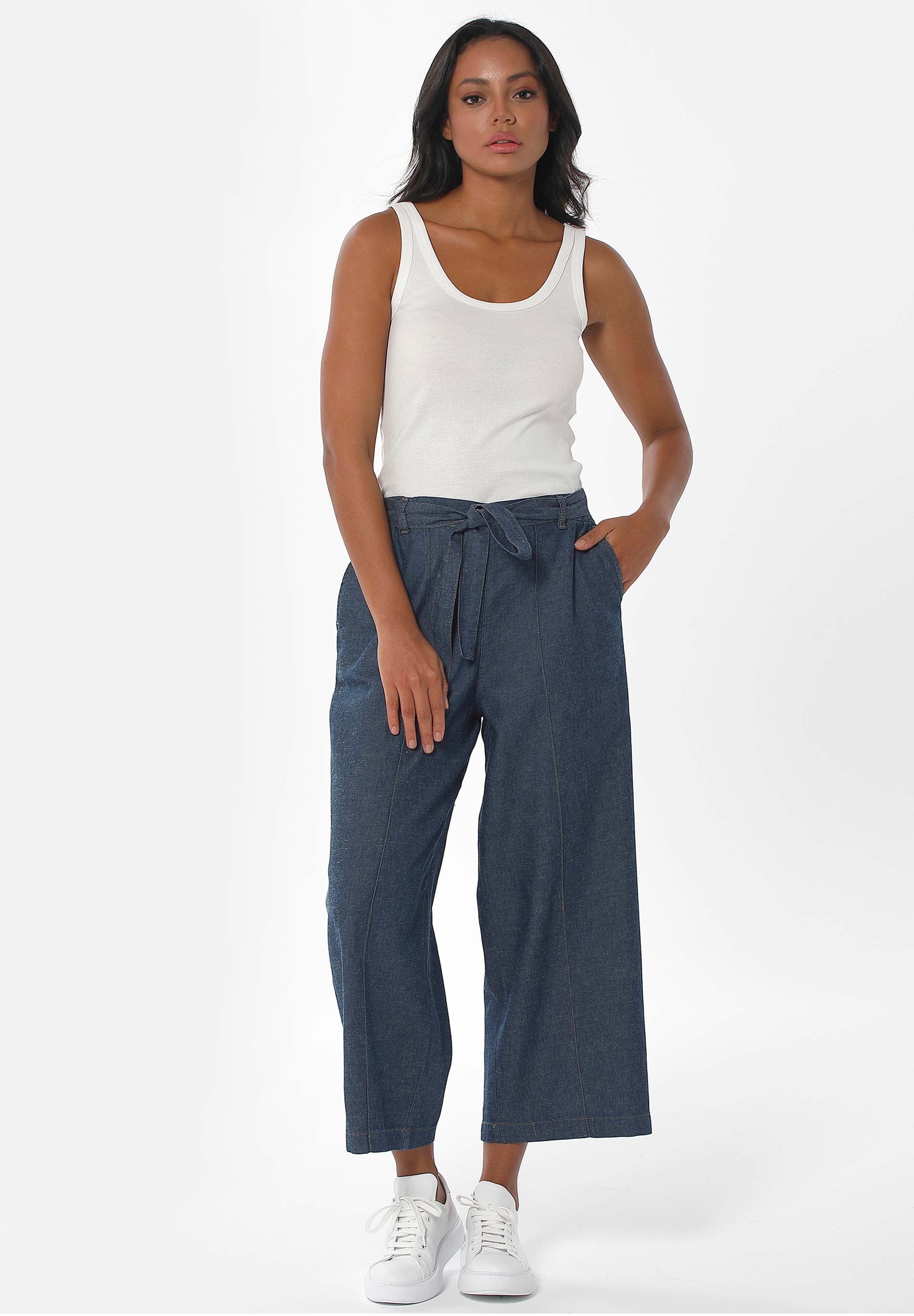 7/8 Jeans in Organic Cotton, TENCEL™ Lyocell & Hemp - Ecomarket.com