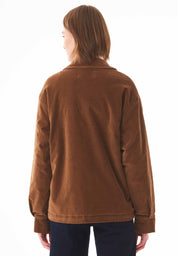 Corduroy Jacket in Organic Cotton with Teddy Lining - Ecomarket.com