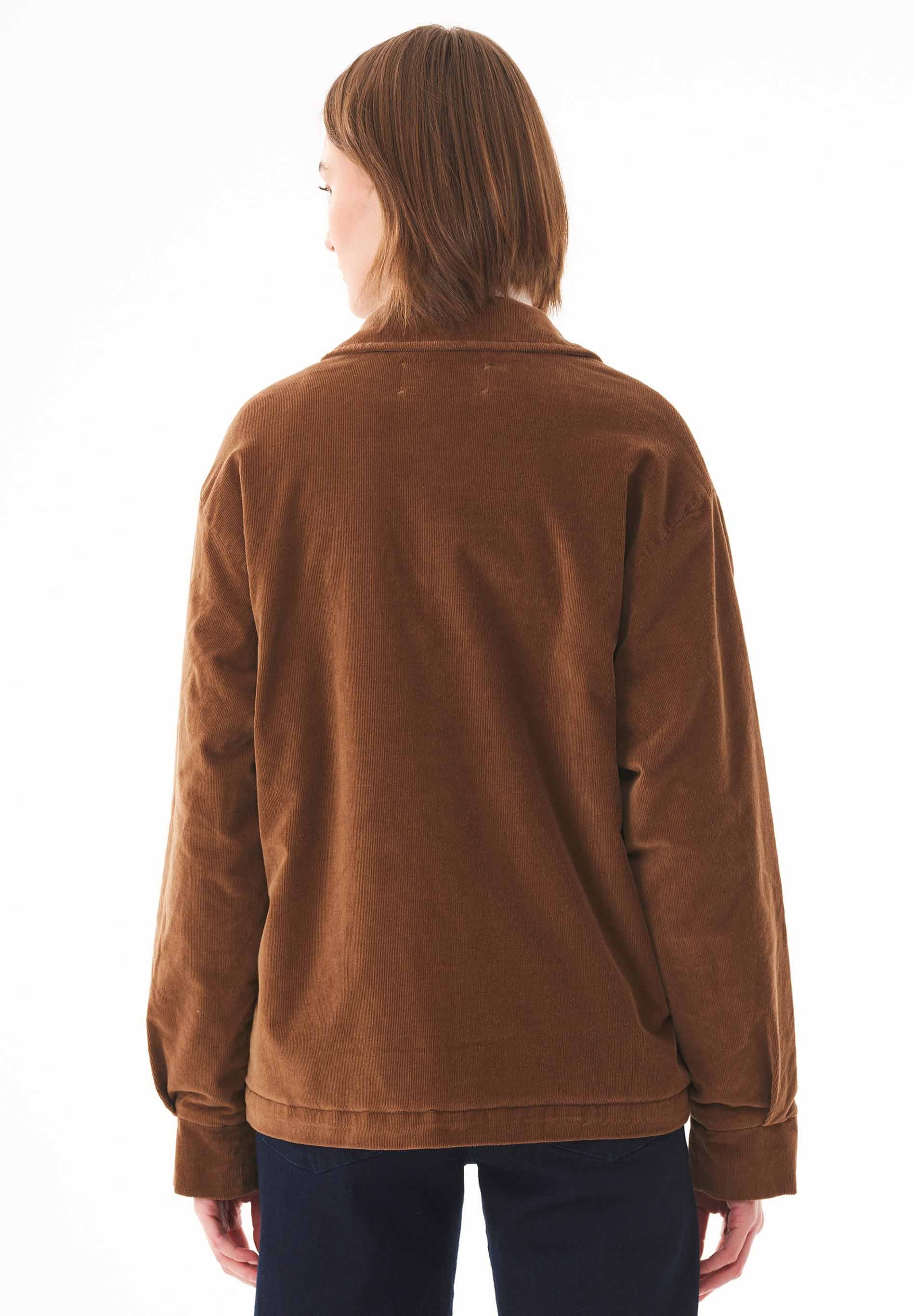 Corduroy Jacket in Organic Cotton with Teddy Lining - Ecomarket.com