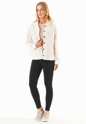 Oversized Shirt Jacket in TENCEL™ Lyocell & Organic Cotton - Ecomarket.com