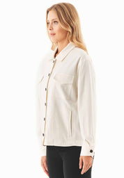 Oversized Shirt Jacket in TENCEL™ Lyocell & Organic Cotton - Ecomarket.com