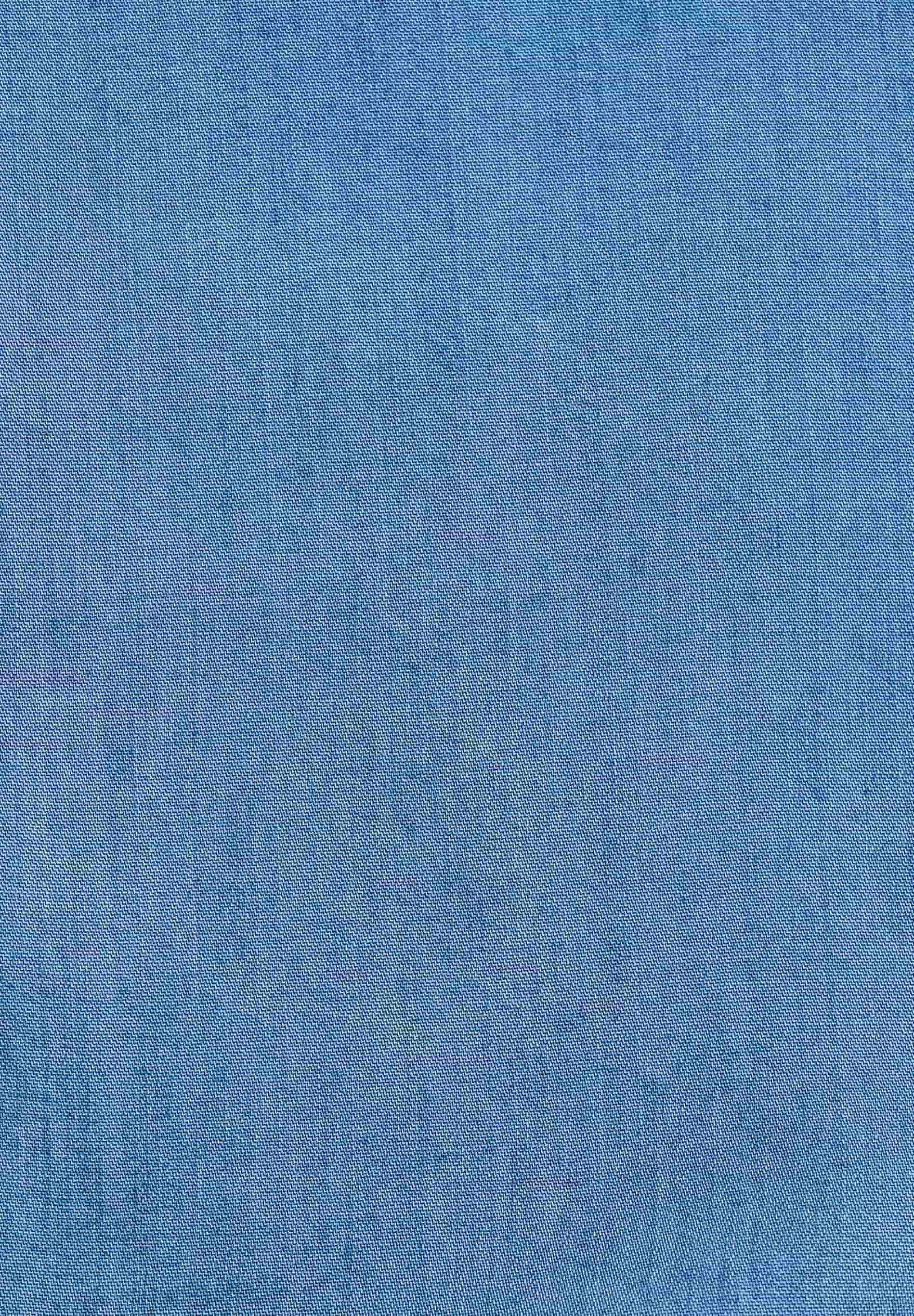 Denim-Look Blouse in TENCEL™ Lyocell - Ecomarket.com