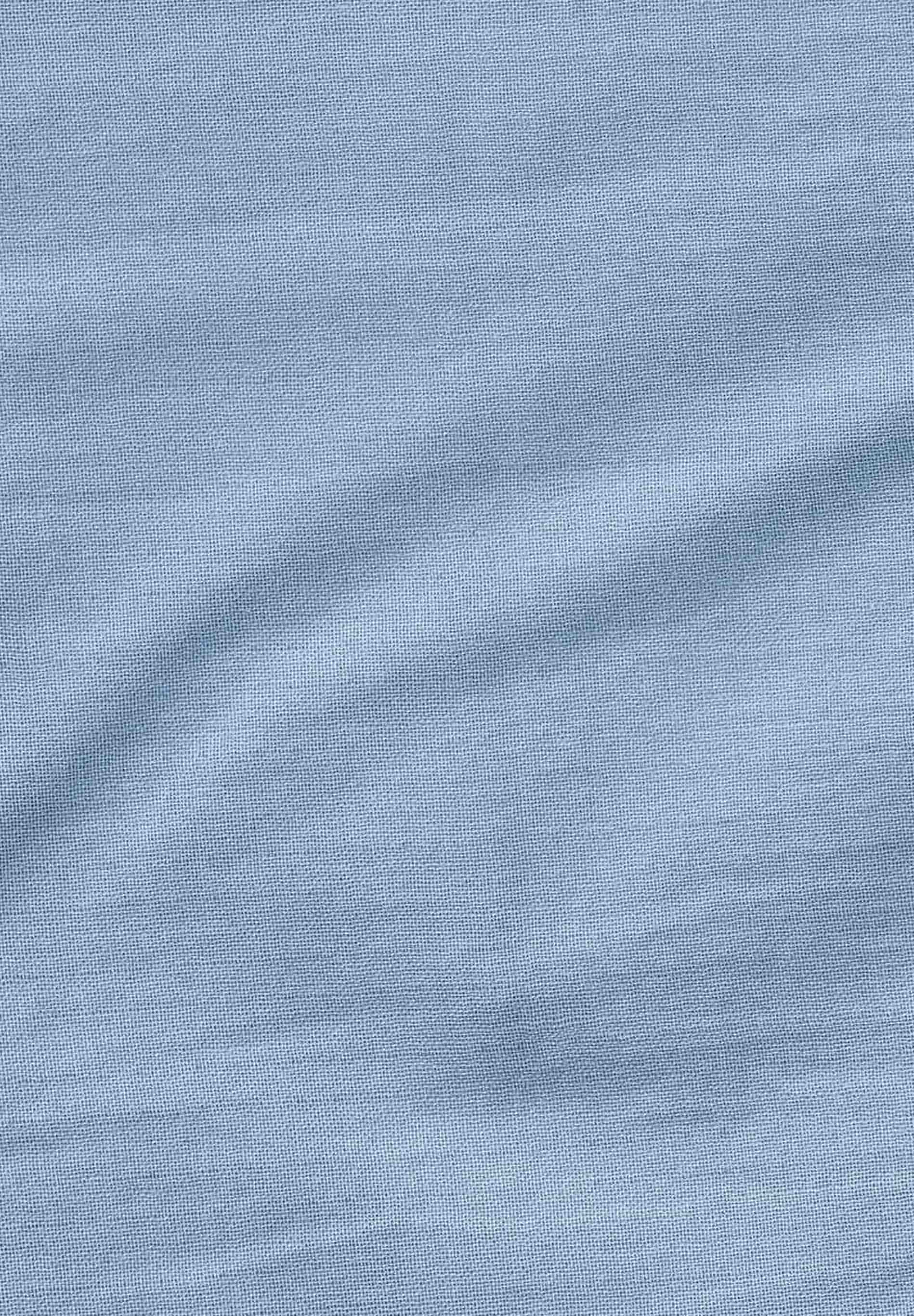 Muslin Dress made with Organic Cotton in ice blue - Ecomarket.com