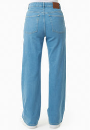 Straight-Cut Jeans in Organic Cotton light wash - Ecomarket.com