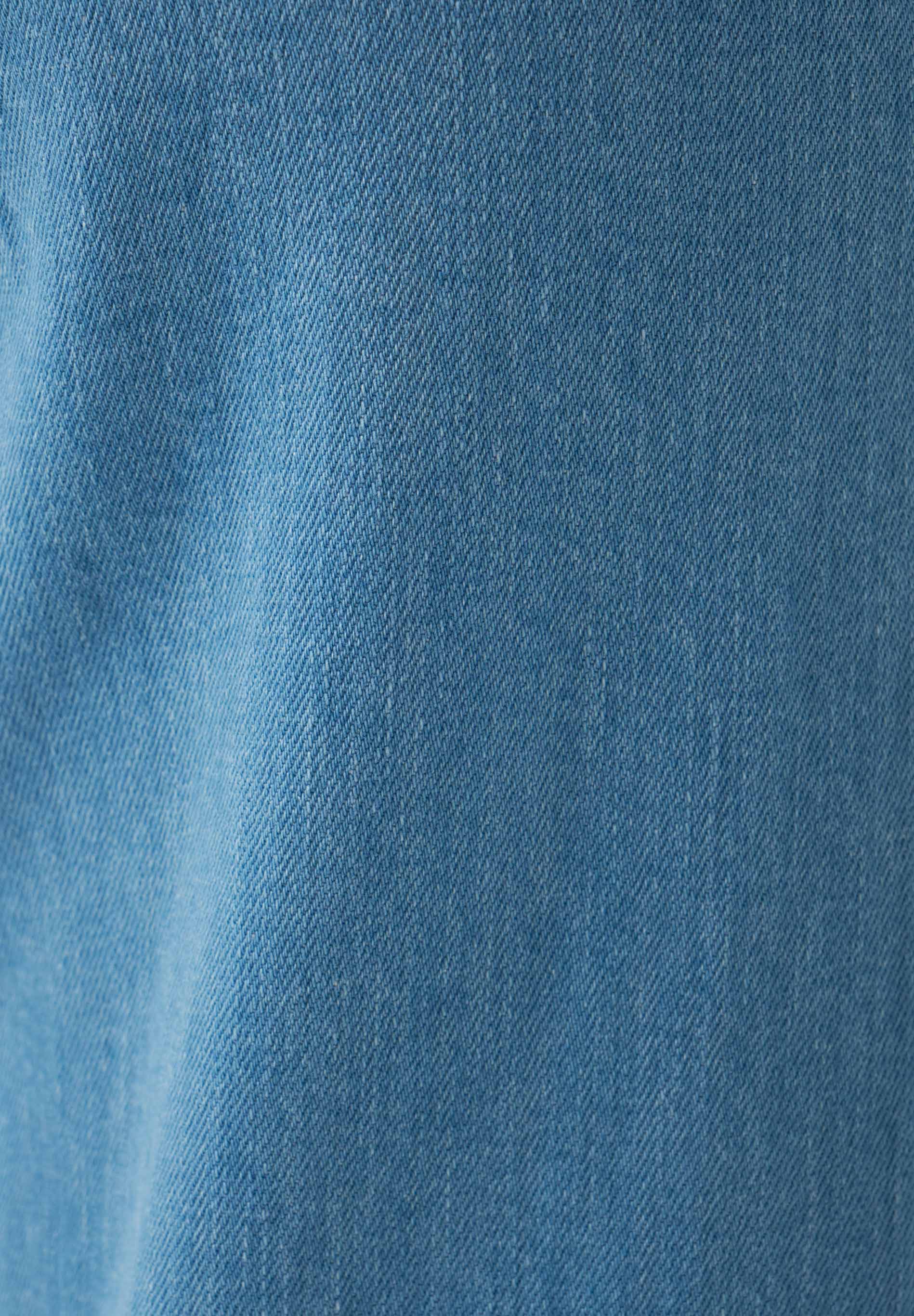 Straight-Cut Jeans in Organic Cotton light wash - Ecomarket.com
