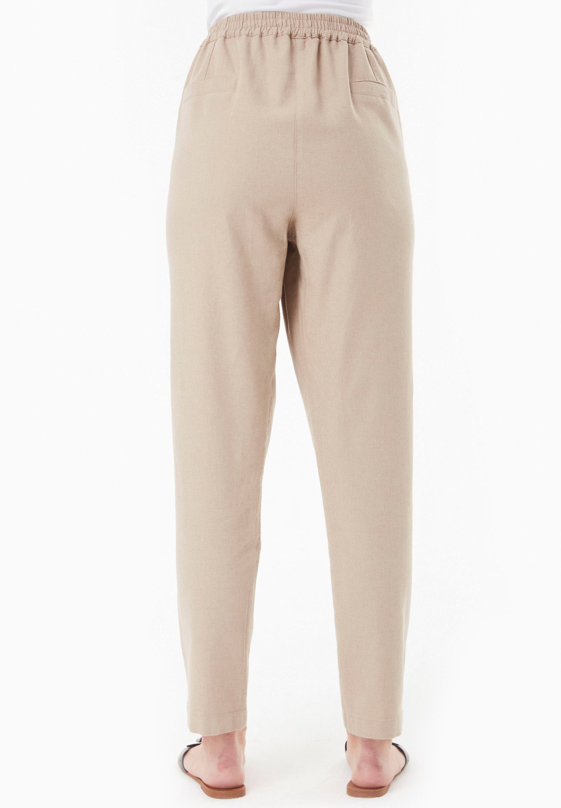 Sustainable Trousers in LENZING™ ECOVERO™ Linen & Organic Cotton - Ecomarket.com