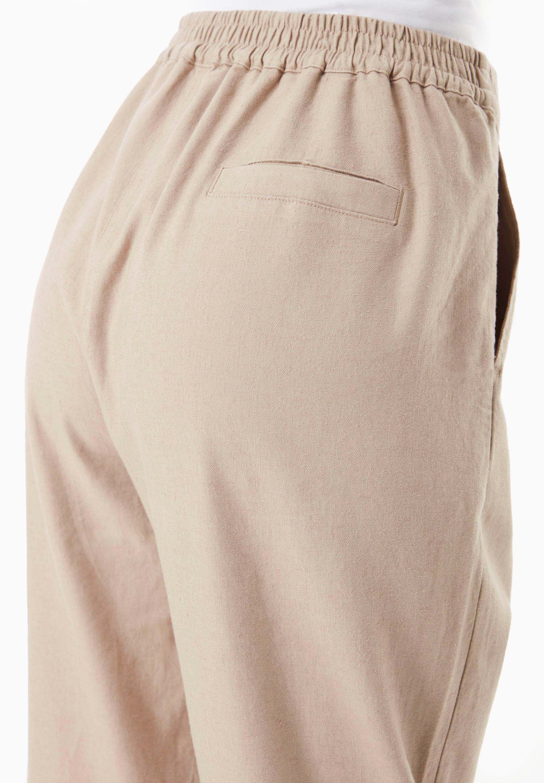 Sustainable Trousers in LENZING™ ECOVERO™ Linen & Organic Cotton - Ecomarket.com