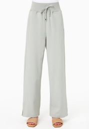 Sweatpants in TENCEL™ Modal & Organic Cotton in green moss - Ecomarket.com