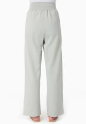 Sweatpants in TENCEL™ Modal & Organic Cotton in green moss - Ecomarket.com