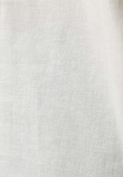 Blouse in Organic Cotton & Linen Blend in off white - Ecomarket.com