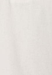 Organic Cotton & Linen Dress with Flowing Skirt off white - Ecomarket.com