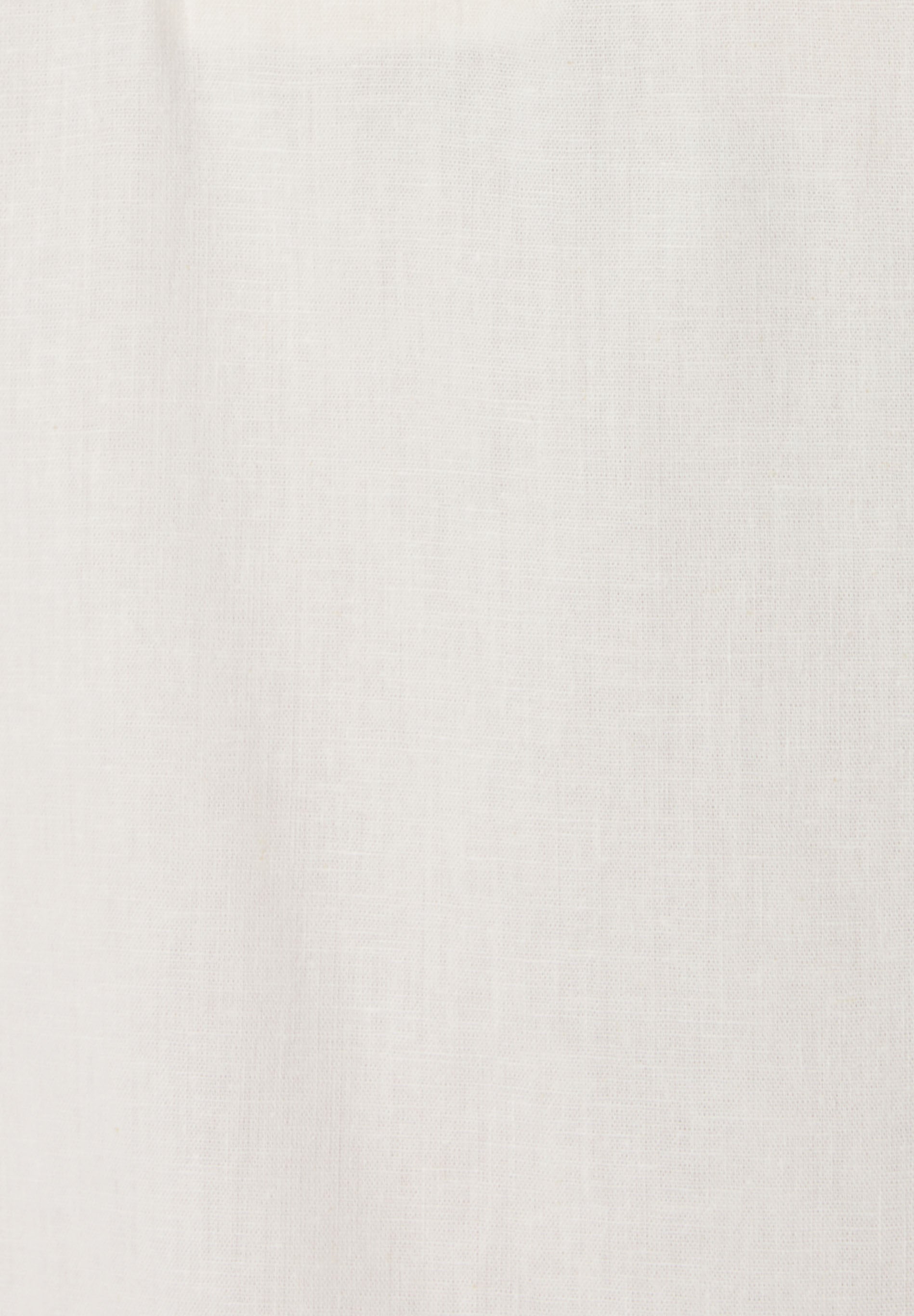 Organic Cotton & Linen Dress with Flowing Skirt off white - Ecomarket.com