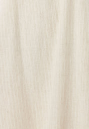 Organic Cotton & Linen Dress with Double V-Neck - Ecomarket.com