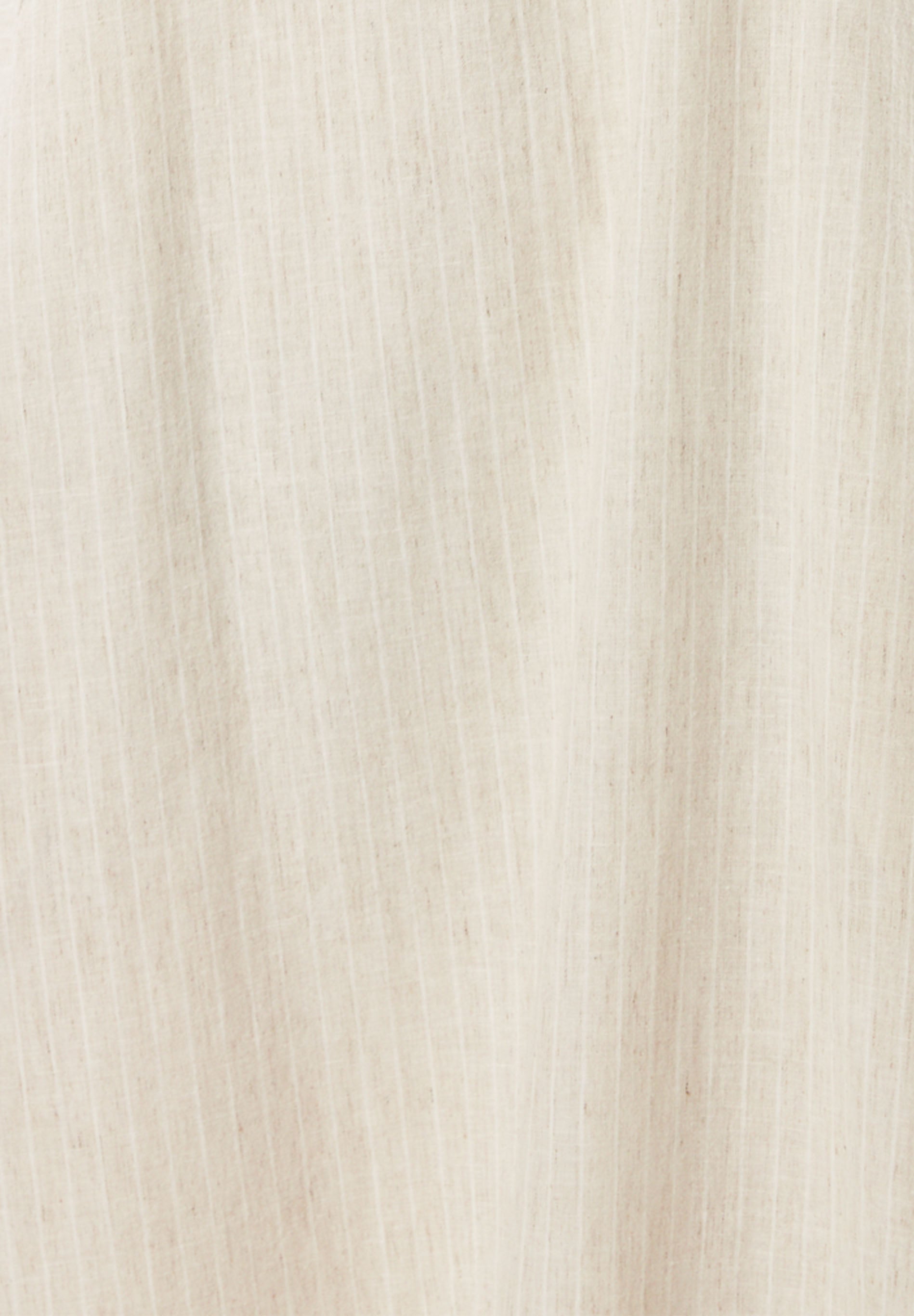 Organic Cotton & Linen Dress with Double V-Neck - Ecomarket.com