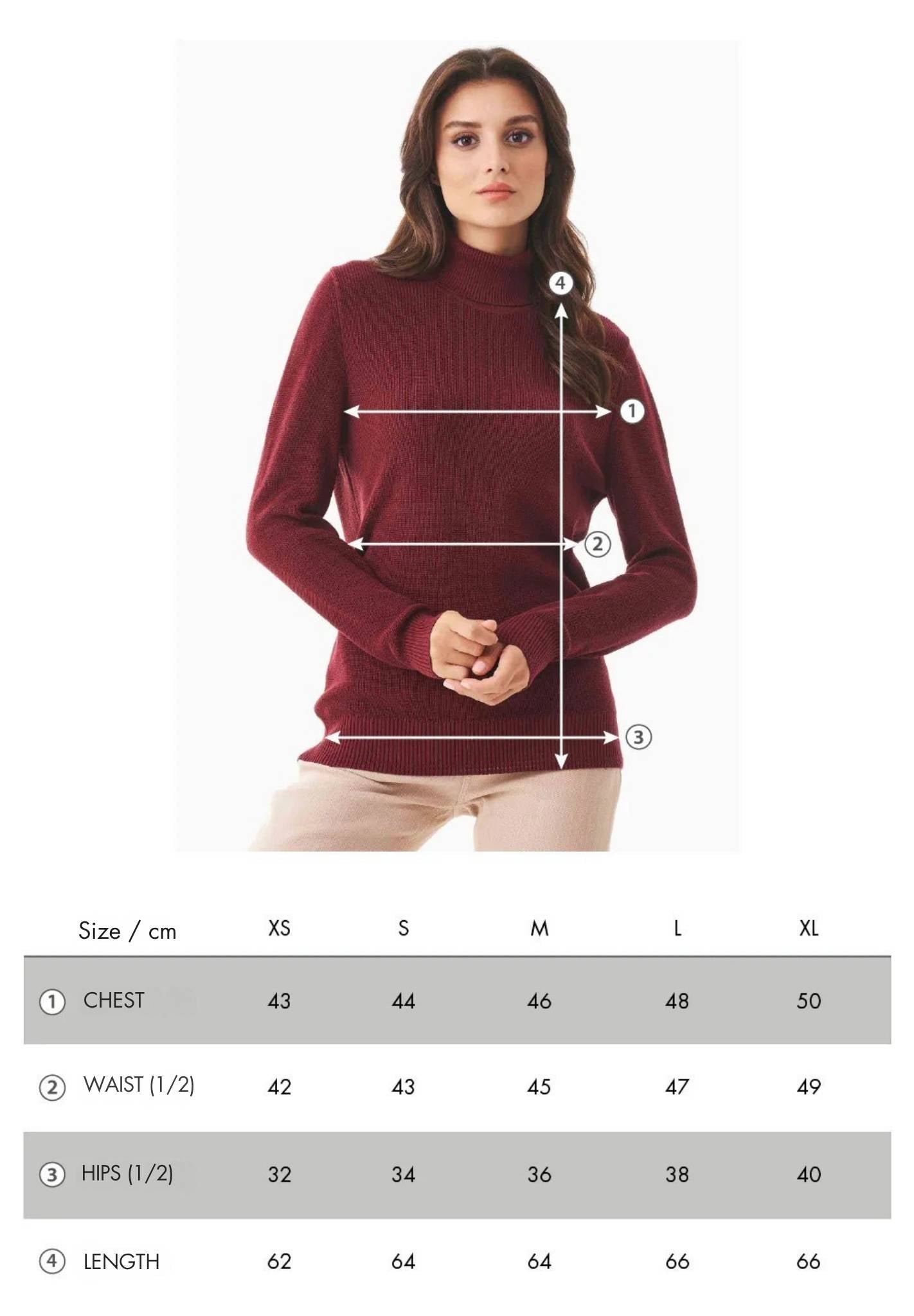 Organic cotton turtleneck sweater in cocoa brown - Ecomarket.com