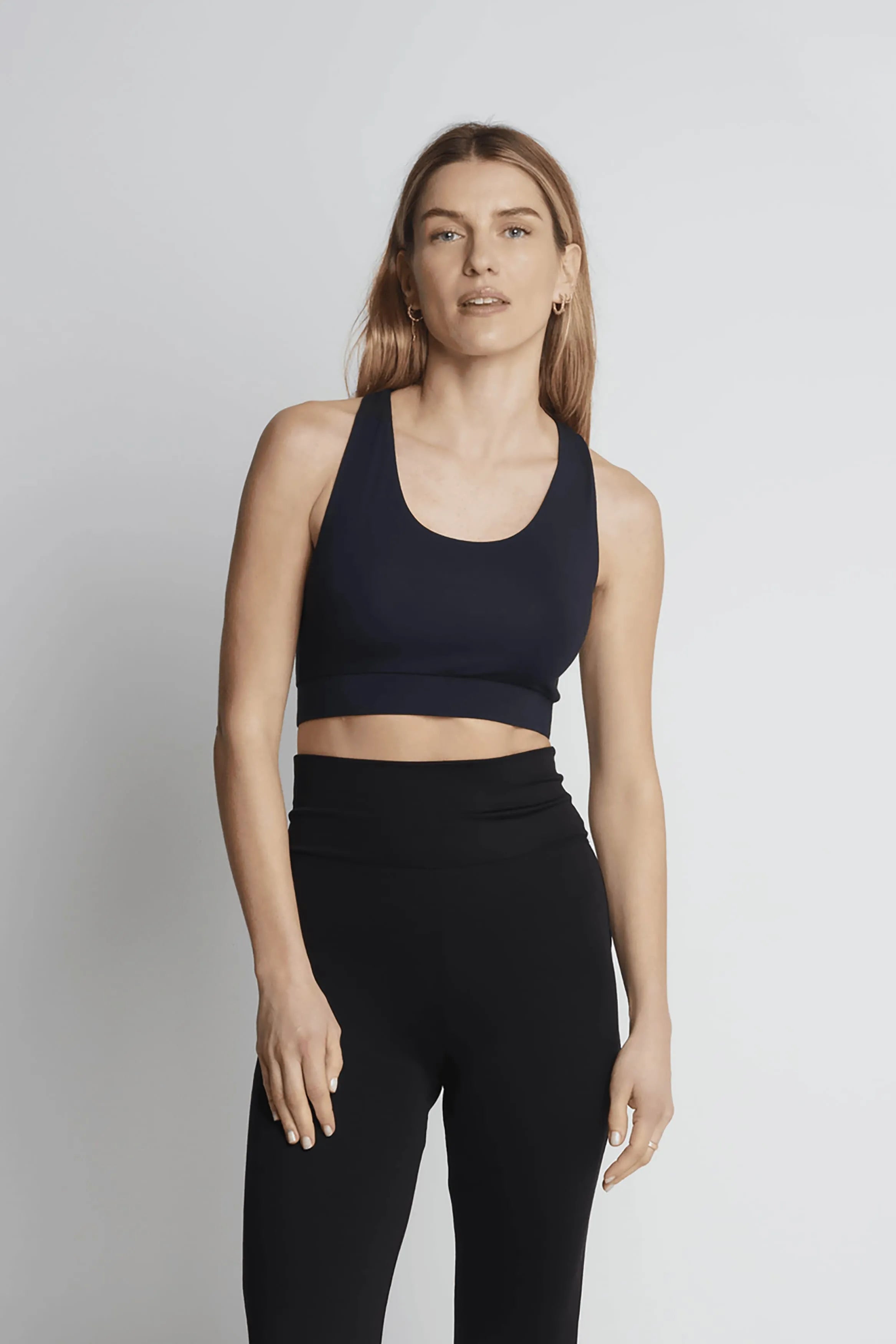 Black Micro Modal Bralette - Ecomarket.com