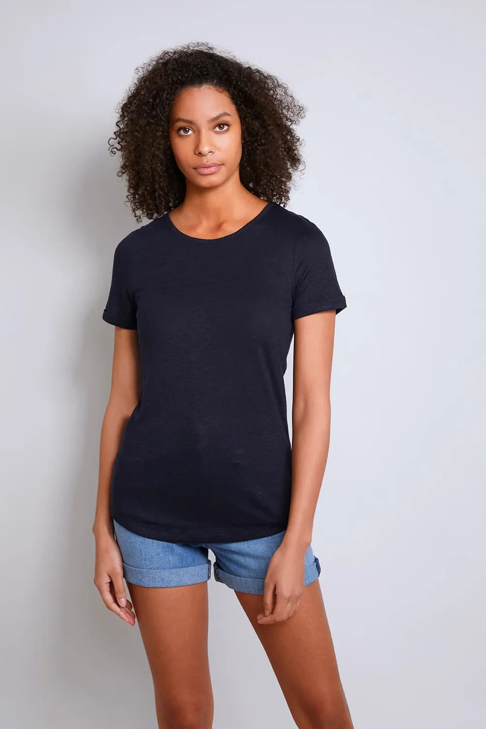 Linen T-shirt in different colors - Ecomarket.com