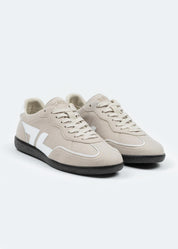 Delta-Series Handmade Vegan Sneakers in Beige - Ecomarket.com