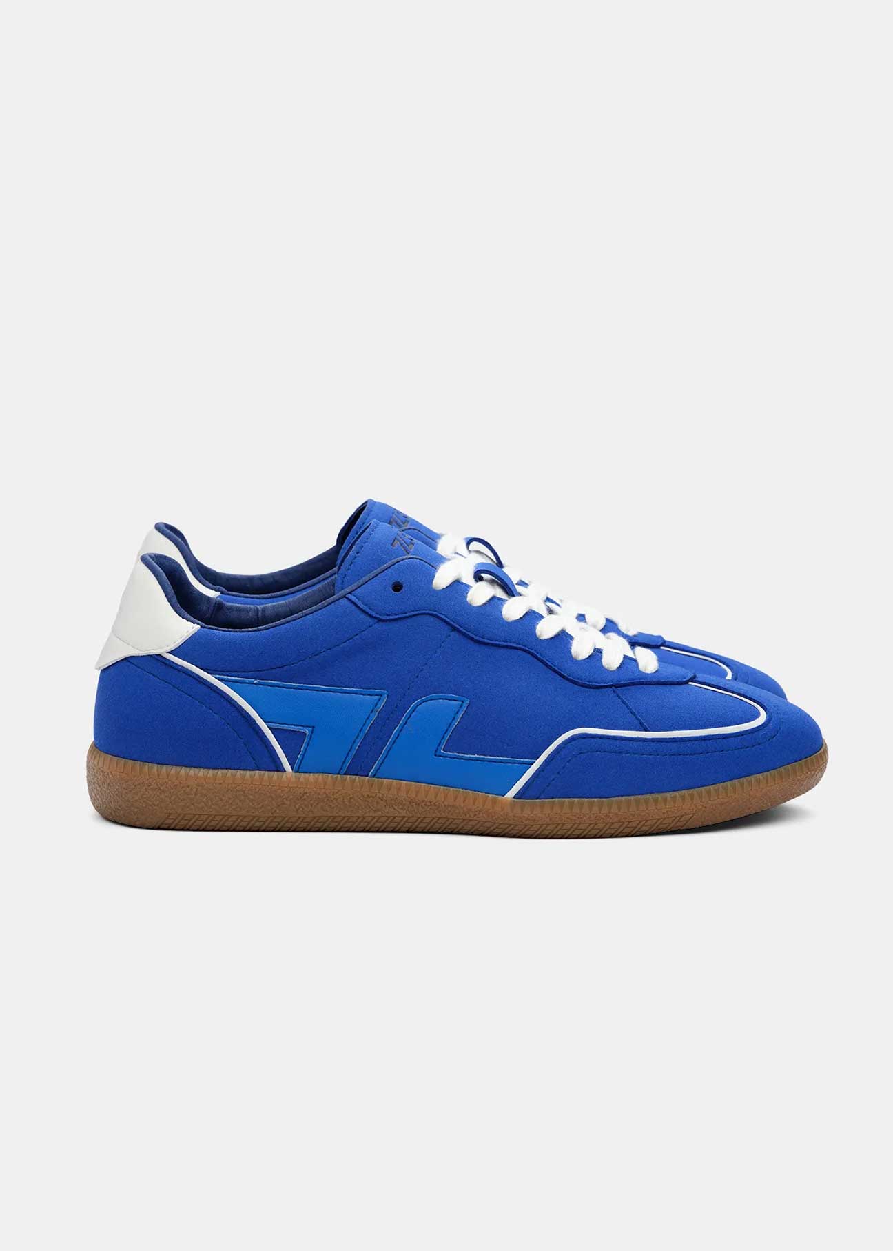Delta-Series Handmade Vegan Sneakers in Cobalt Blue - Ecomarket.com