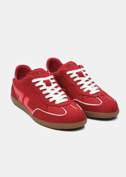Delta-Series Handmade Vegan Sneakers in Grenat - Ecomarket.com