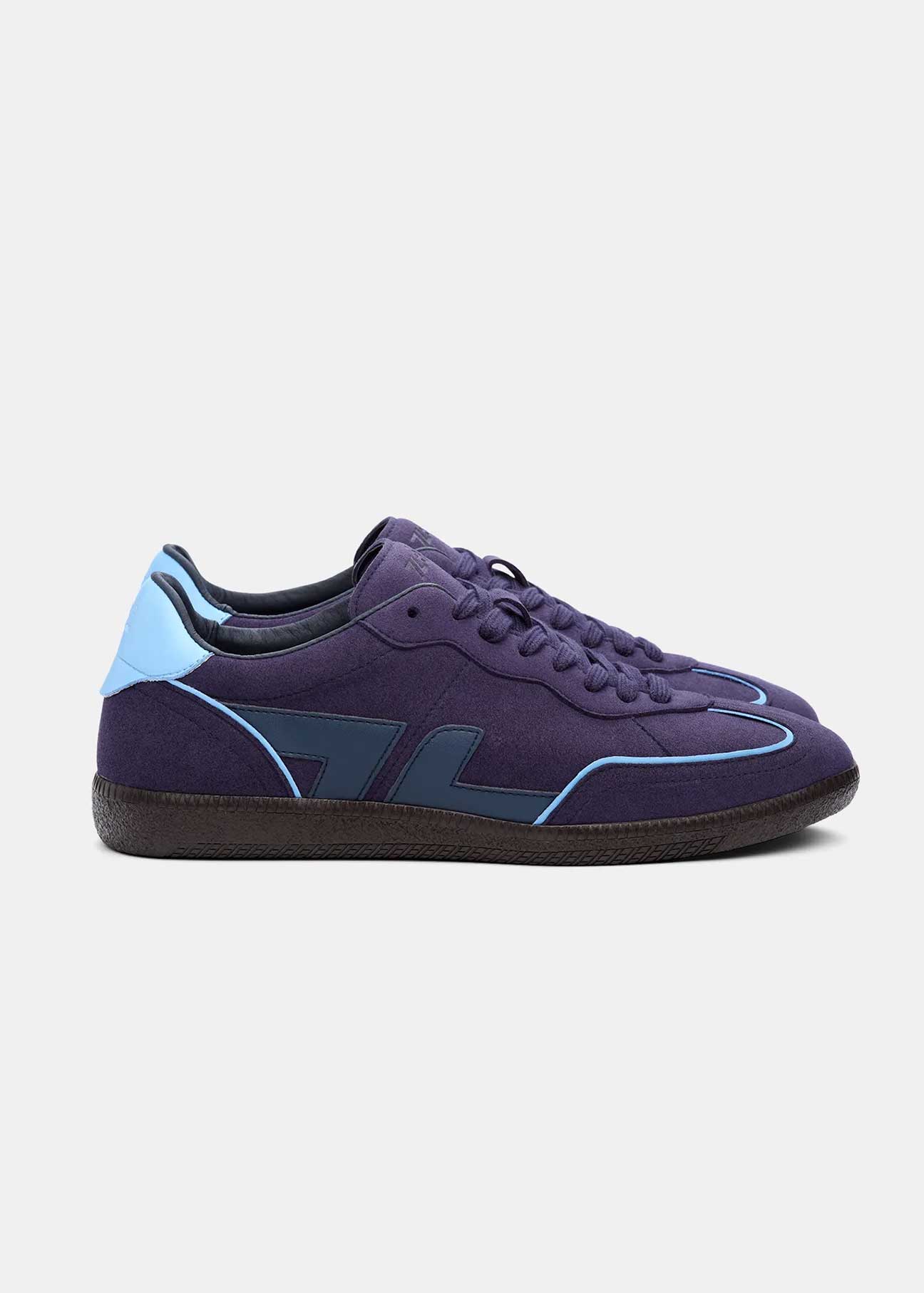Delta-Series Handmade Vegan Sneakers in Marino - Ecomarket.com