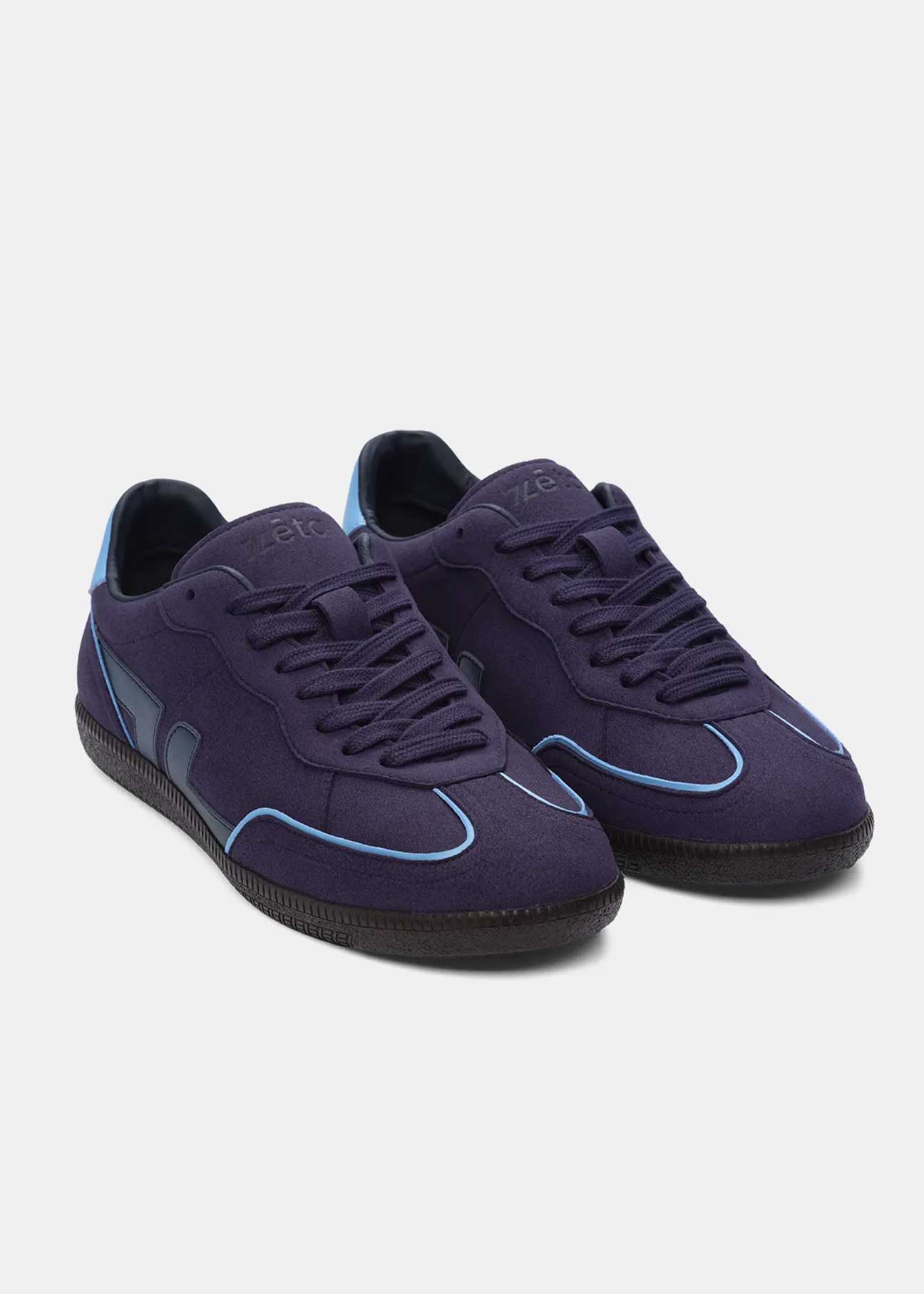 Delta-Series Handmade Vegan Sneakers in Marino - Ecomarket.com