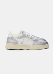Beta-Series B1 Handmade Vegan Sneakers in Silver - Ecomarket.com