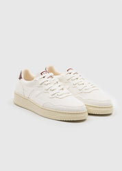 Beta-Series B4 Handmade Vegan Sneakers in Blanco - Ecomarket.com