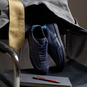 Delta-Series Handmade Vegan Sneakers in Marino - Ecomarket.com