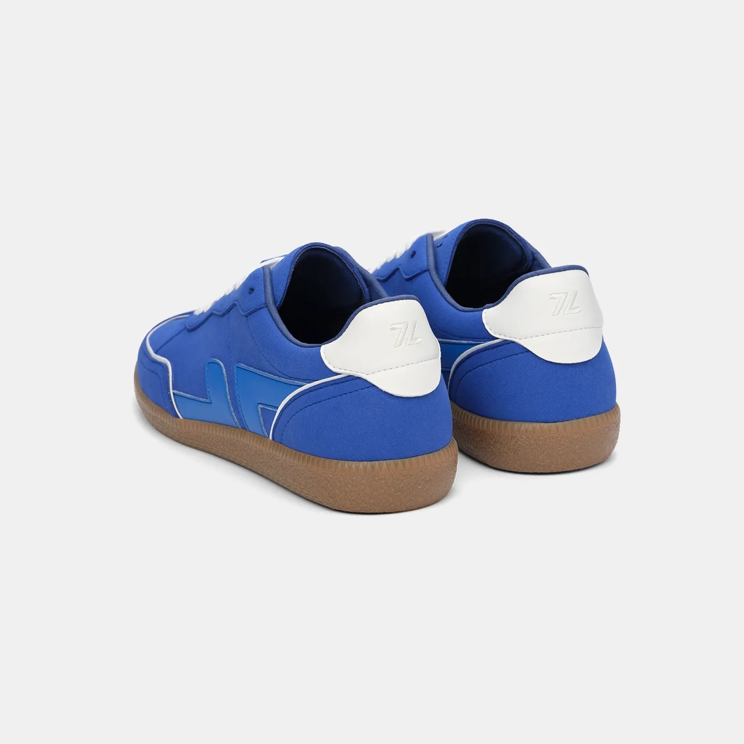 Delta-Series Handmade Vegan Sneakers in Cobalt Blue - Ecomarket.com