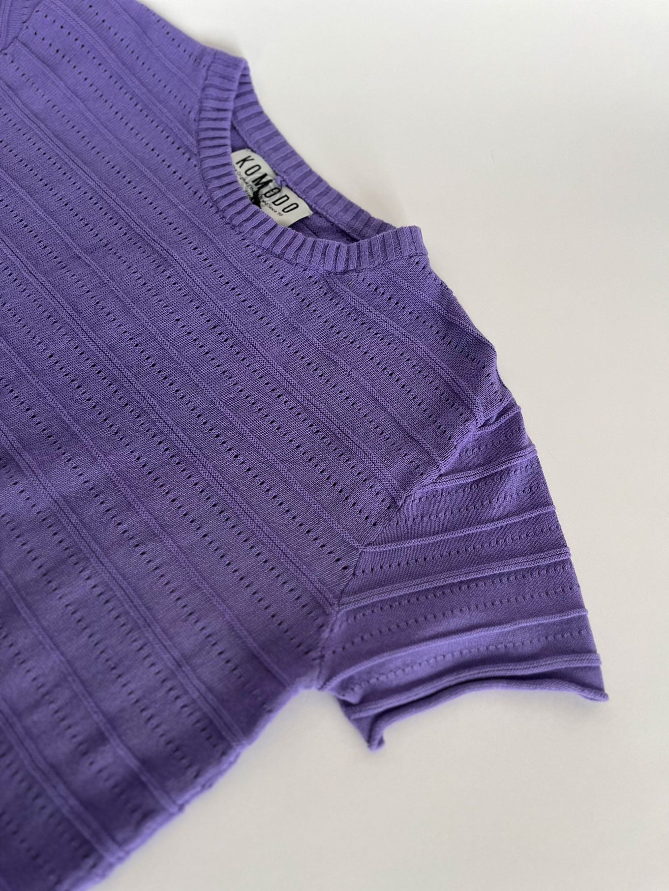 POSEY Organic Cotton Tee - Lavender - Ecomarket.com