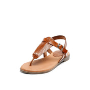 FLORA Sandals in Whiskey color - Ecomarket.com