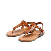FLORA Sandals in Whiskey color - Ecomarket.com