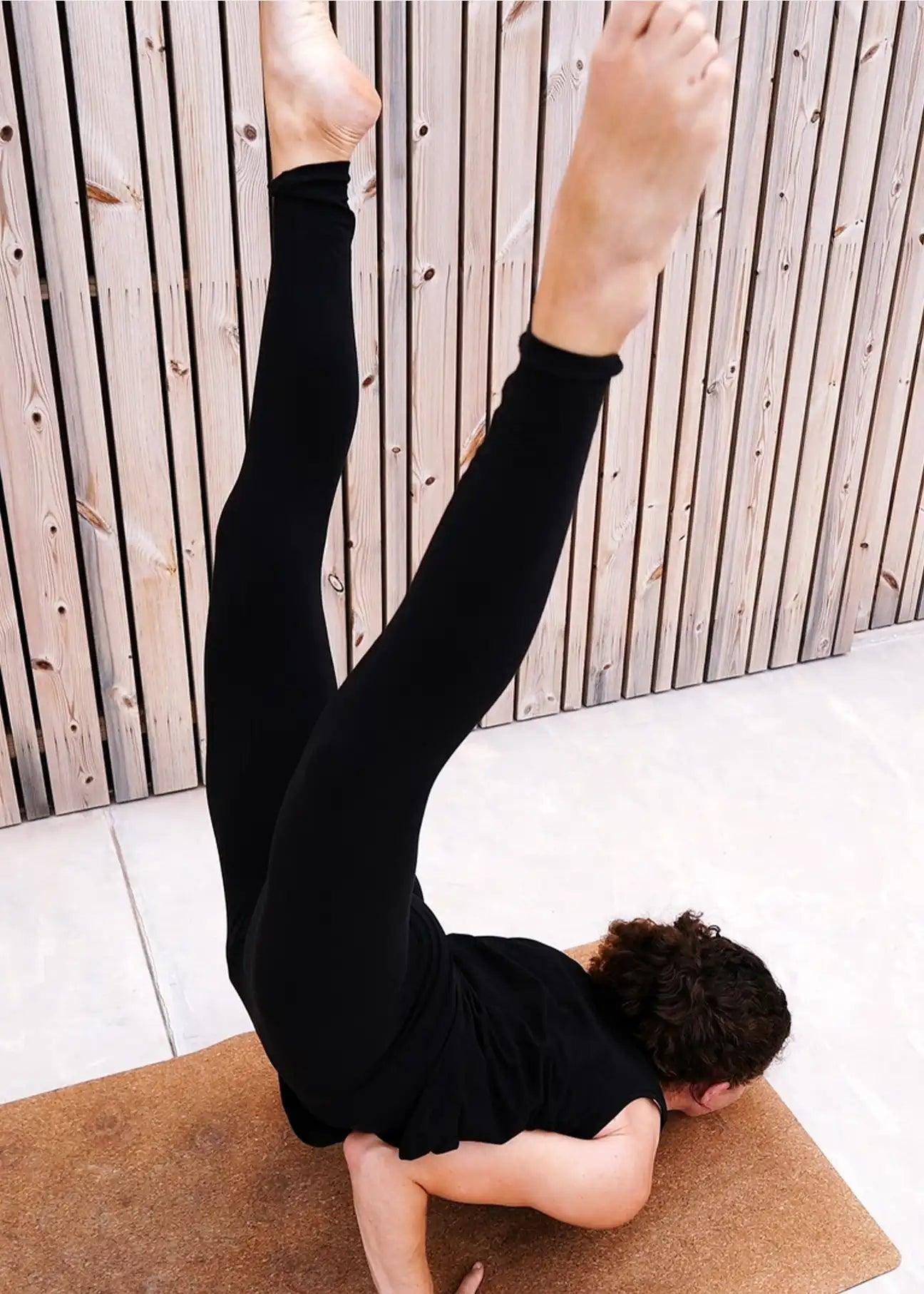 GOTS Pantalones de Yoga Veganos de Algodón Orgánico con